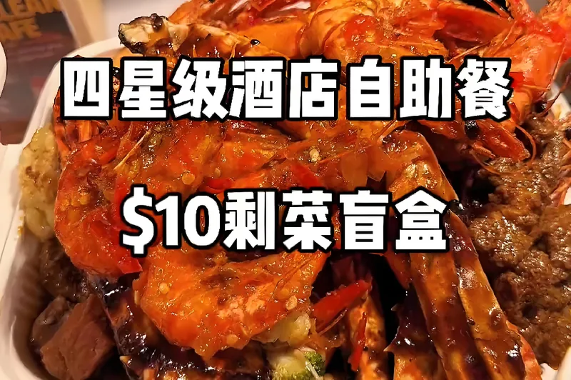 中国留学生带火了“10 新元剩菜盲盒”:新加坡惜食新样本